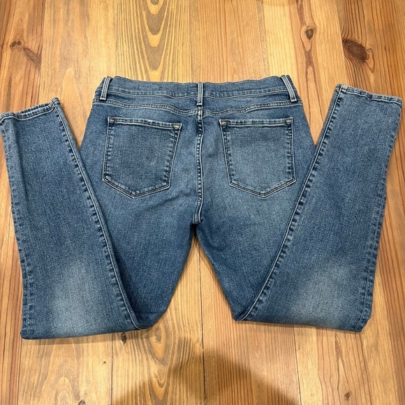 Women's FRAME Blue Le Garçon‎ Boyfriend Jeans Size 28 - Picture 5 of 11
